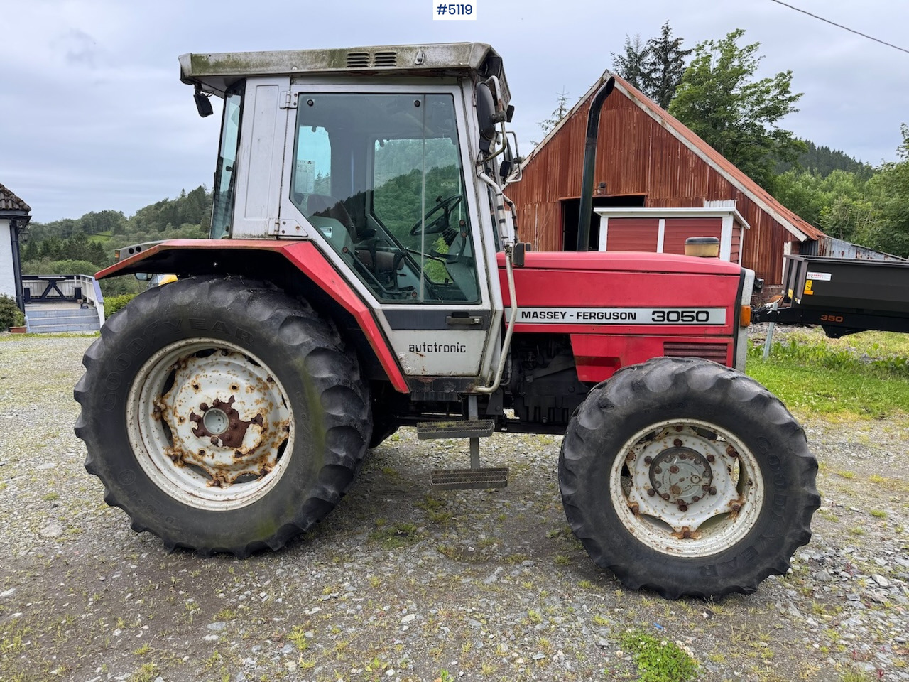1987 Massey Ferguson 3050 Autotronic - Traktör: fotoğraf 2 1987 Massey Ferguson 3050 Autotronic - Traktör: fotoğraf 2