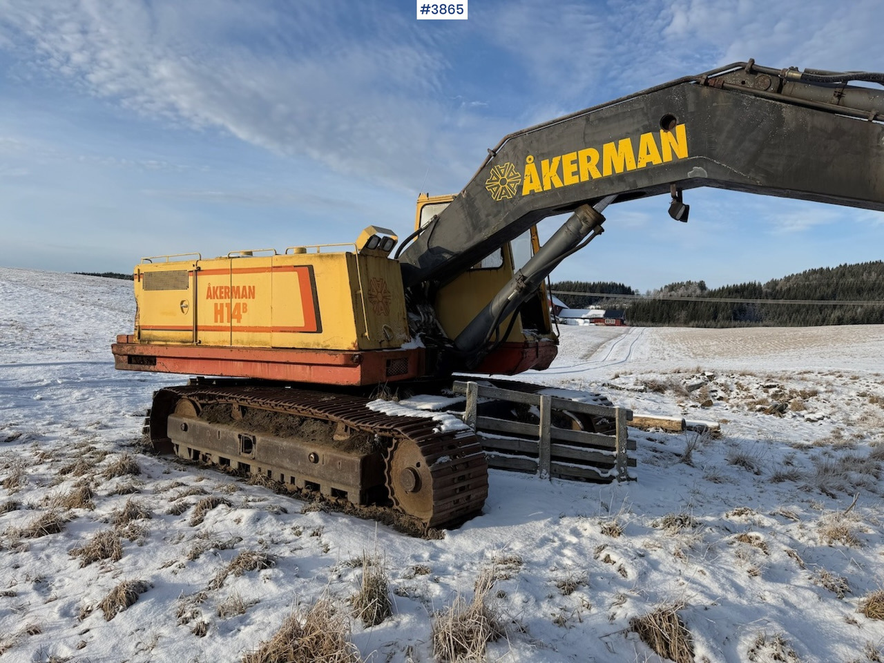 1988 Åkerman H14B w/ bucket - Ekskavatör: fotoğraf 1 1988 Åkerman H14B w/ bucket - Ekskavatör: fotoğraf 1