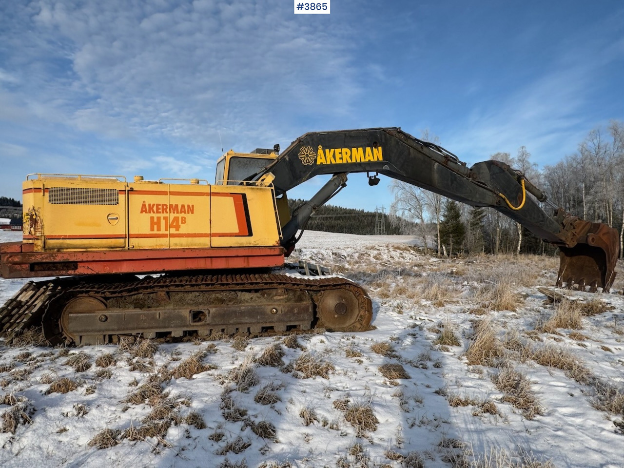 1988 Åkerman H14B w/ bucket - Ekskavatör: fotoğraf 2 1988 Åkerman H14B w/ bucket - Ekskavatör: fotoğraf 2