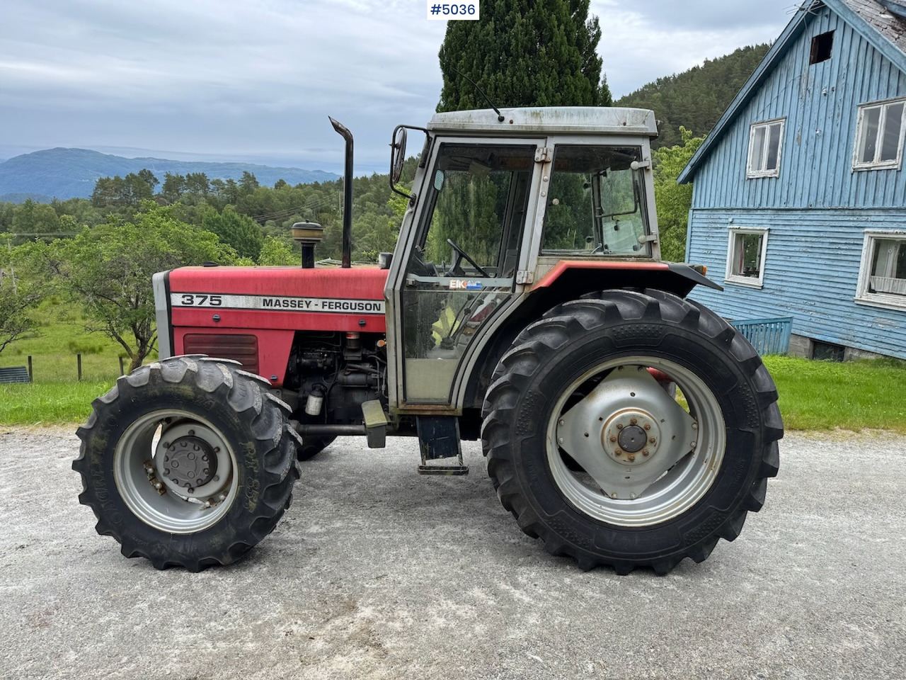 1988 Massey Ferguson 375 - Traktör: fotoğraf 1 1988 Massey Ferguson 375 - Traktör: fotoğraf 1