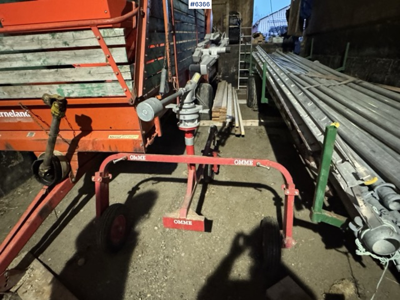 1990 Omme water tanker with Rovatti pump, cannon and pipes - Ilaçlama makinesi: fotoğraf 4 1990 Omme water tanker with Rovatti pump, cannon and pipes - Ilaçlama makinesi: fotoğraf 4