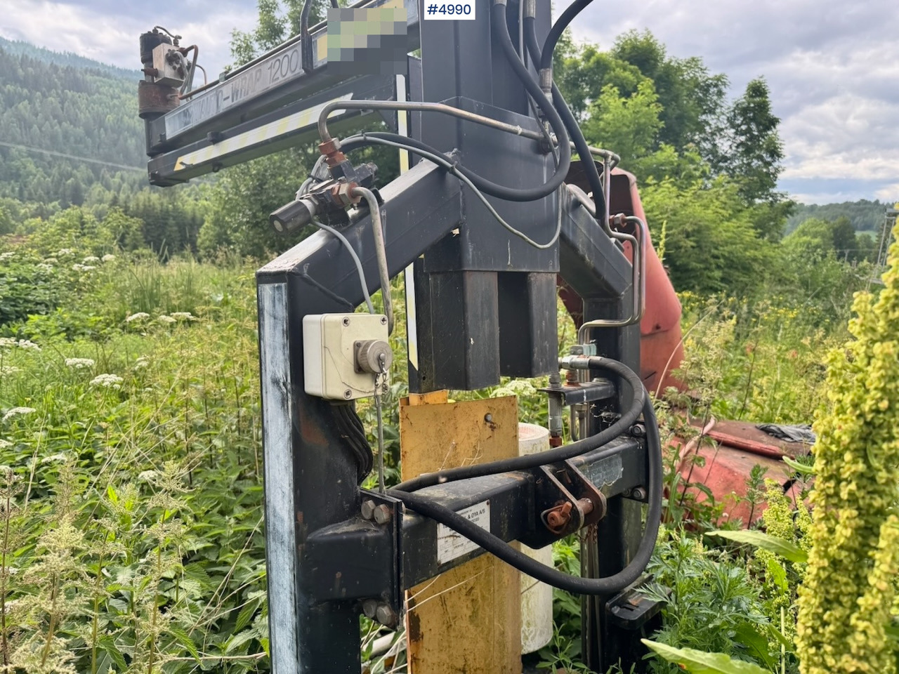 Saman makinesi 1990 Tellefsdal Auto-Wrap 1200 with control box: fotoğraf 6