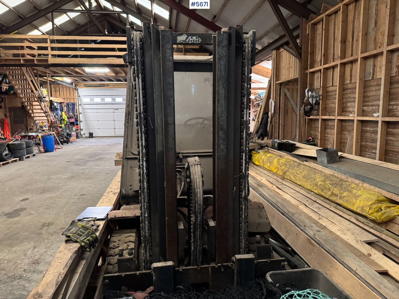 1991 Linde H-40 D. - Forklift: fotoğraf 5 1991 Linde H-40 D. - Forklift: fotoğraf 5