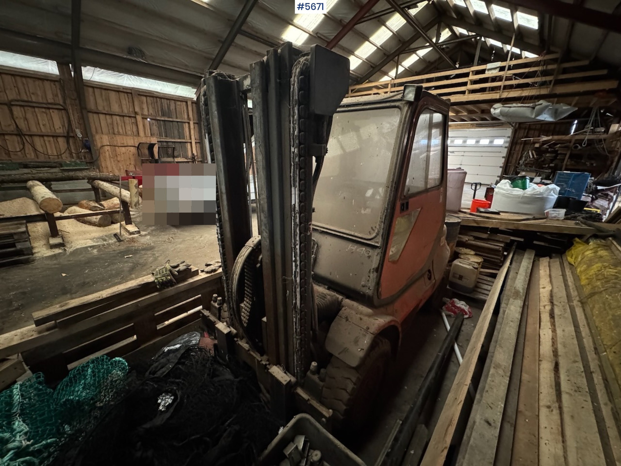 1991 Linde H-40 D. - Forklift: fotoğraf 2 1991 Linde H-40 D. - Forklift: fotoğraf 2