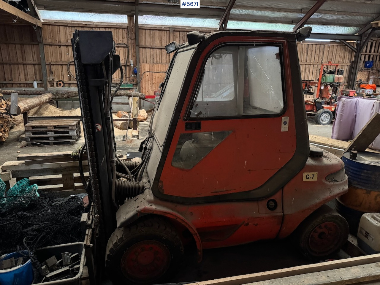 1991 Linde H-40 D. - Forklift: fotoğraf 1 1991 Linde H-40 D. - Forklift: fotoğraf 1