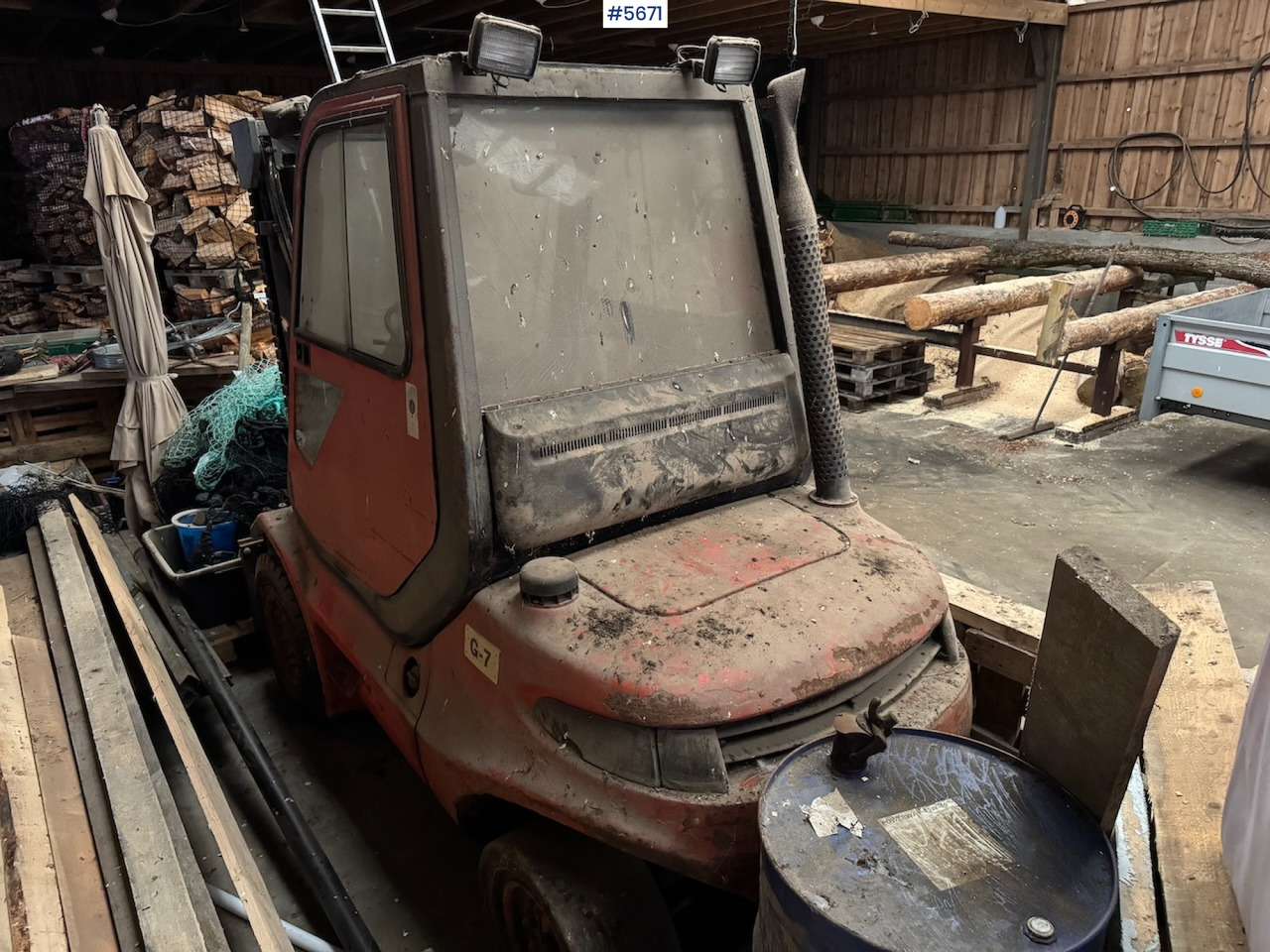 1991 Linde H-40 D. - Forklift: fotoğraf 3 1991 Linde H-40 D. - Forklift: fotoğraf 3