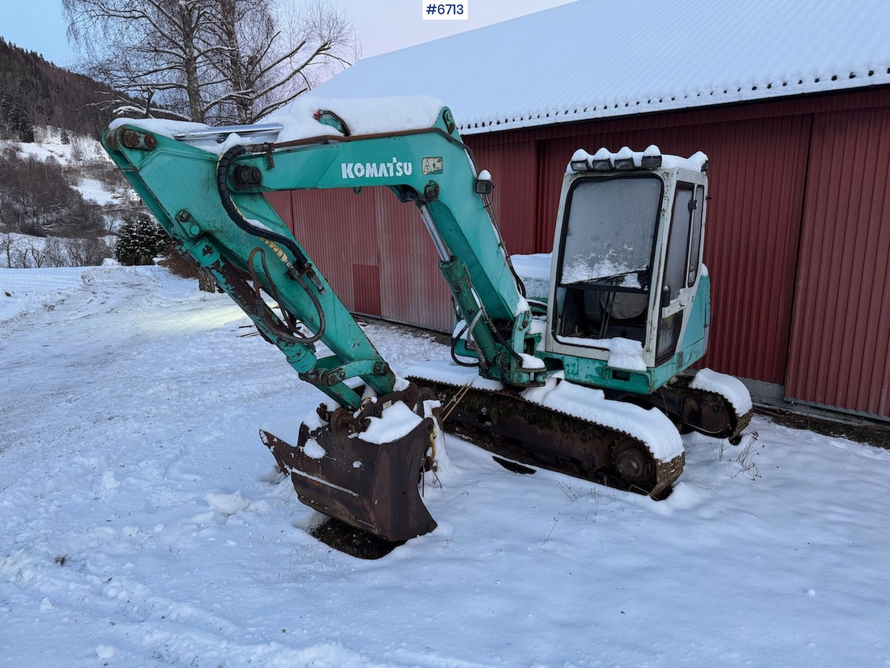 1994 Komatsu PC 95 w/ 2 buckets. - Mini ekskavatör: fotoğraf 5 1994 Komatsu PC 95 w/ 2 buckets. - Mini ekskavatör: fotoğraf 5