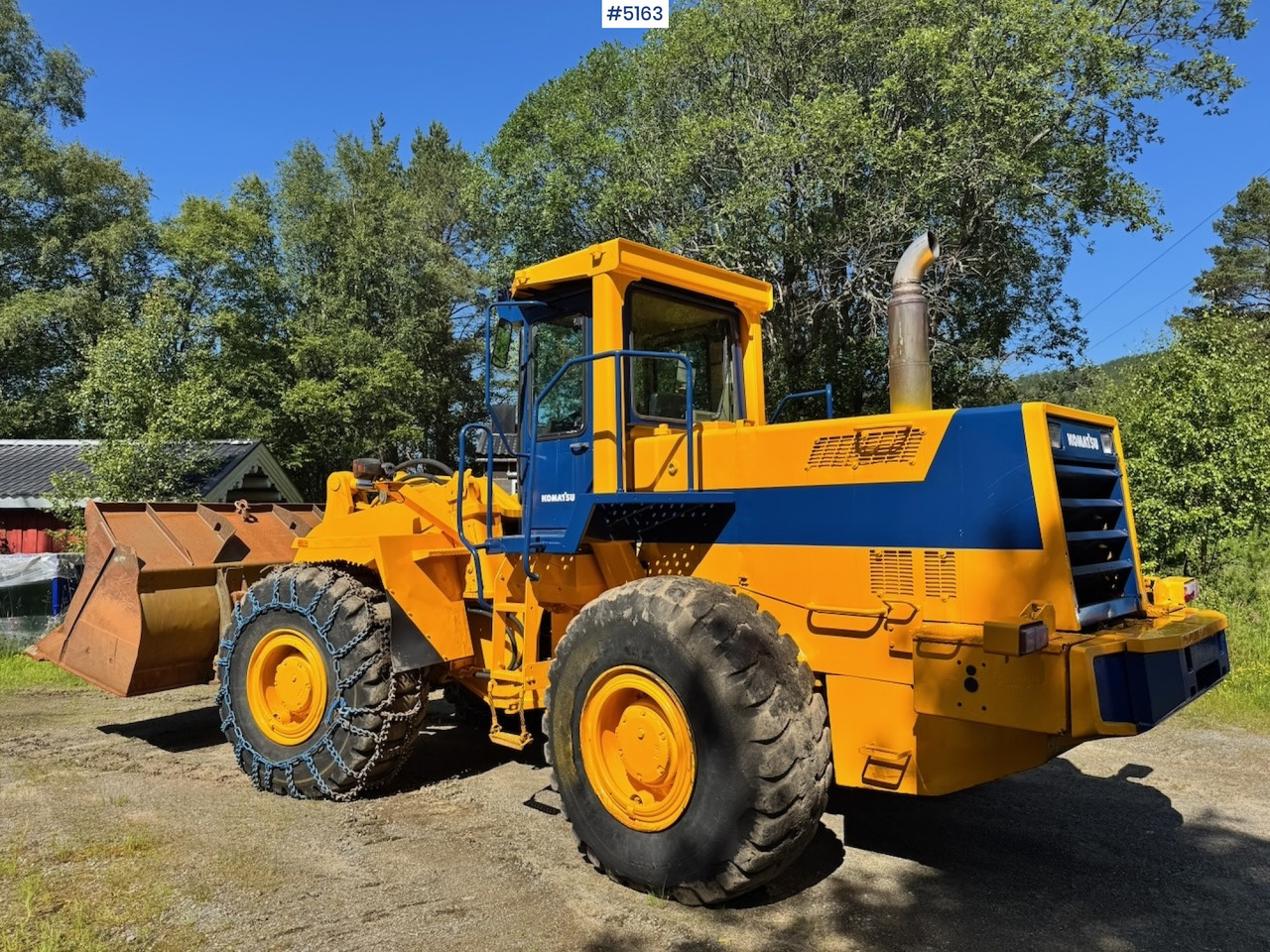 Tekerlekli yükleyici 1994 Komatsu WA420-1 Wheel Loader w/ Bucket. 7200 hours!: fotoğraf 6