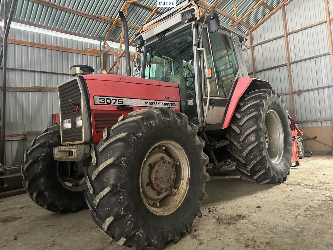 1994 Massey Ferguson 3075 4x4 tractor. WATCH VIDEO. - Traktör: fotoğraf 4 1994 Massey Ferguson 3075 4x4 tractor. WATCH VIDEO. - Traktör: fotoğraf 4