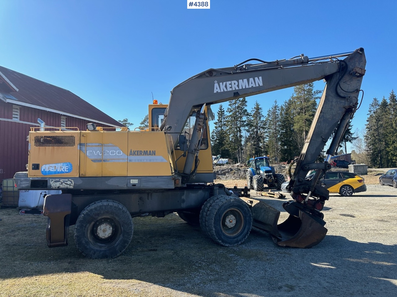 1995 Åkermann EW200 Wheel machine w/ grading bucket og tiltrotator. WATCH VIDEO. - Ekskavatör: fotoğraf 3 1995 Åkermann EW200 Wheel machine w/ grading bucket og tiltrotator. WATCH VIDEO. - Ekskavatör: fotoğraf 3