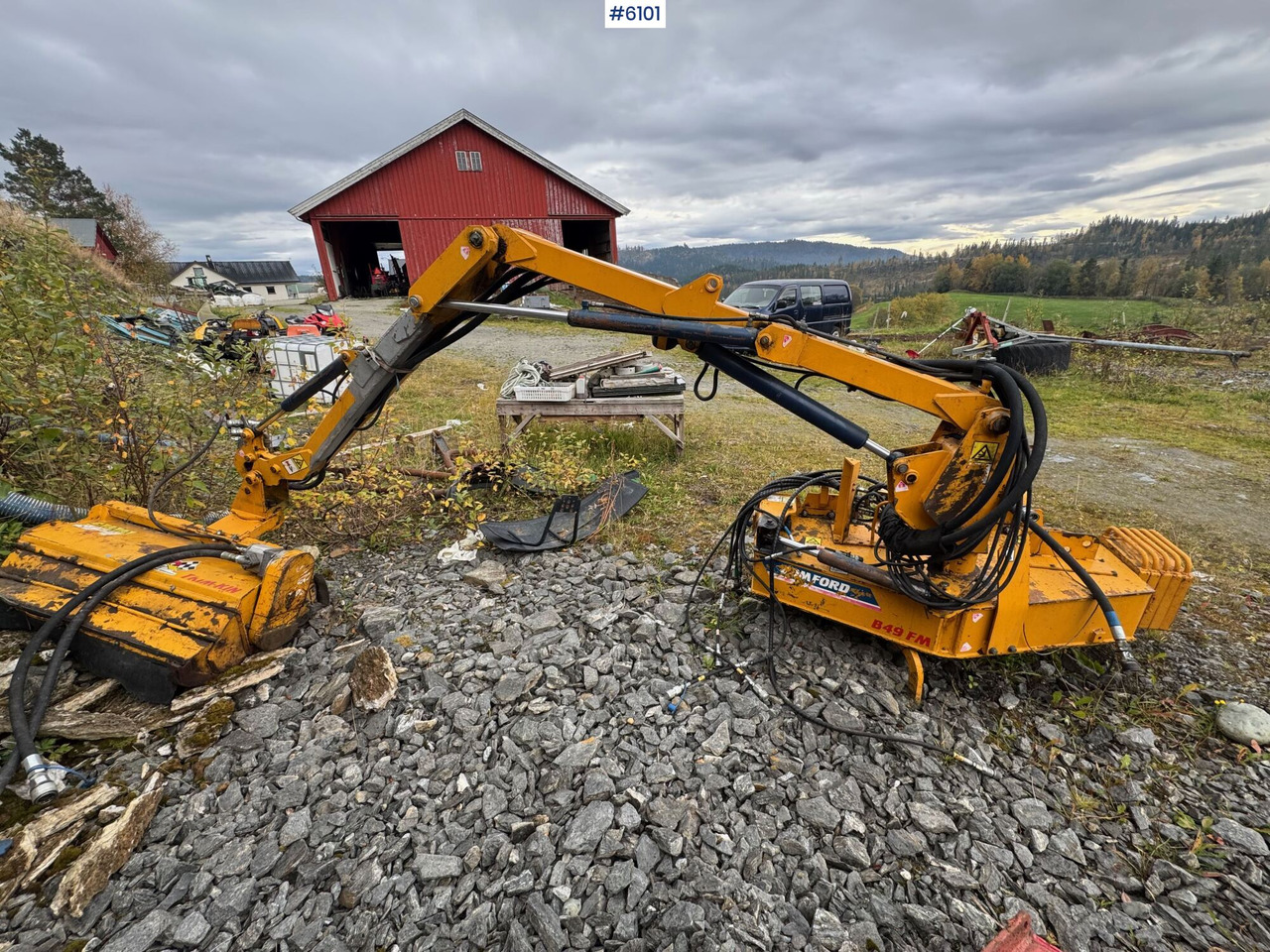 1997 Bomford Turner B49 FM - Toprak işleme makinesi: fotoğraf 1 1997 Bomford Turner B49 FM - Toprak işleme makinesi: fotoğraf 1