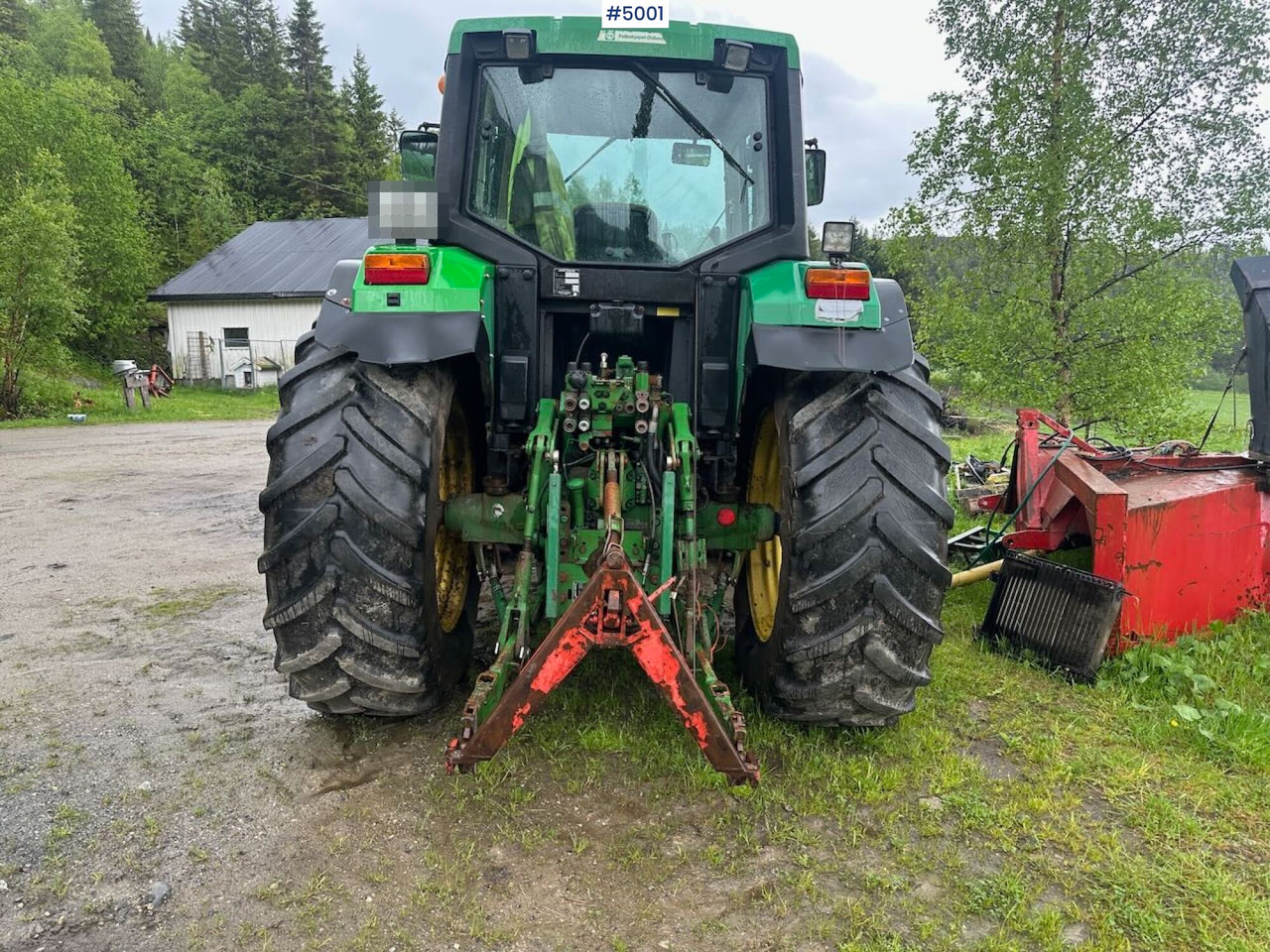2000 John Deere 6610 4x4 tractor w/ front loader. - Traktör: fotoğraf 5 2000 John Deere 6610 4x4 tractor w/ front loader. - Traktör: fotoğraf 5