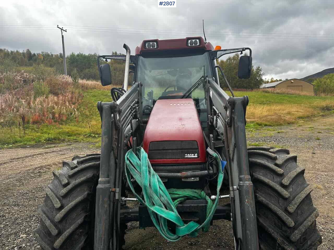 2001 Case CS86A tractor w/ Quicke Q940 front loader. - Traktör: fotoğraf 3 2001 Case CS86A tractor w/ Quicke Q940 front loader. - Traktör: fotoğraf 3