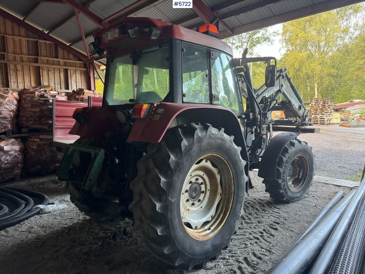 2002 Case CS94A 4x4 w/ Quicke front loader. 3550 hours. - Traktör: fotoğraf 2 2002 Case CS94A 4x4 w/ Quicke front loader. 3550 hours. - Traktör: fotoğraf 2