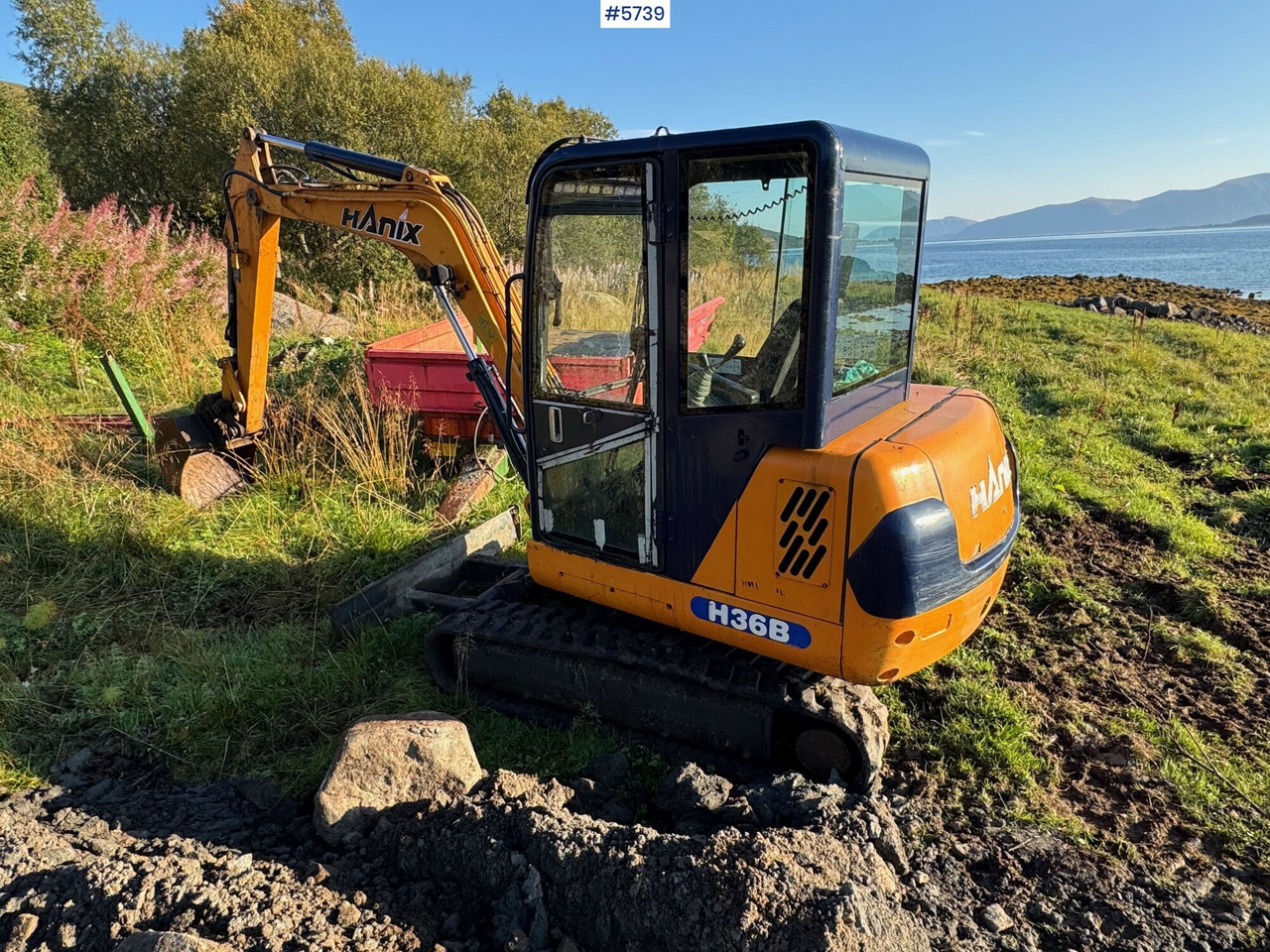 2003 Hanix H36B w/ Polishing tray, Narrow tray, profile tray, sole tray and digging tray! - Ekskavatör: fotoğraf 3 2003 Hanix H36B w/ Polishing tray, Narrow tray, profile tray, sole tray and digging tray! - Ekskavatör: fotoğraf 3