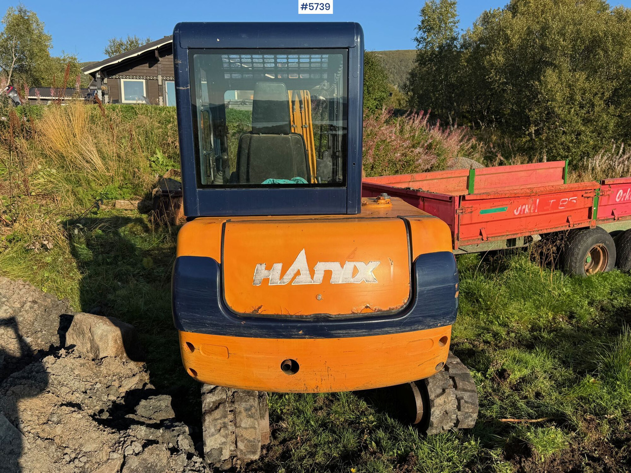 2003 Hanix H36B w/ Polishing tray, Narrow tray, profile tray, sole tray and digging tray! - Ekskavatör: fotoğraf 5 2003 Hanix H36B w/ Polishing tray, Narrow tray, profile tray, sole tray and digging tray! - Ekskavatör: fotoğraf 5