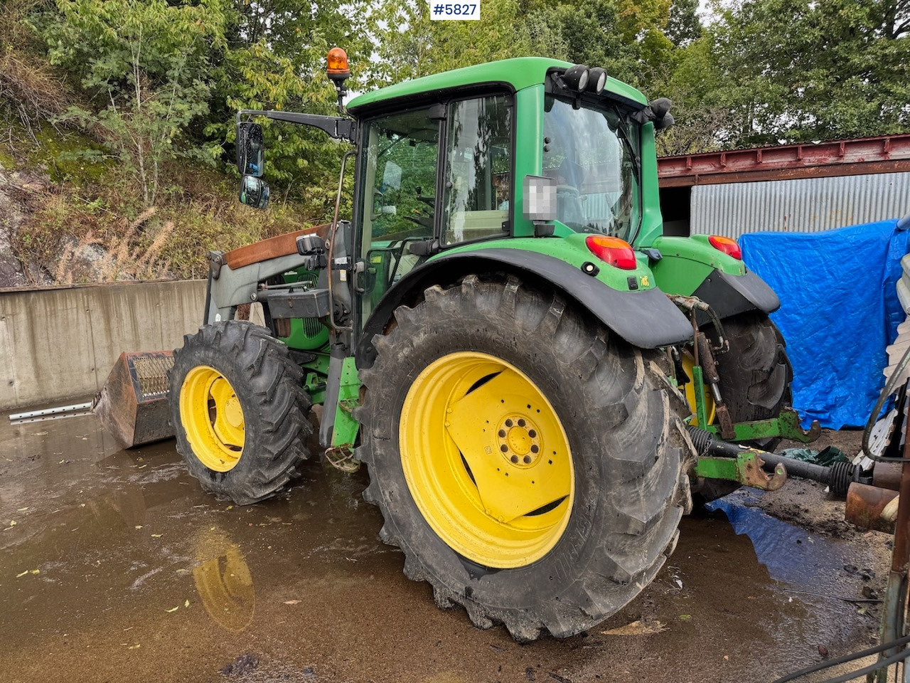 2005 John Deere 6320 w/ front loader. - Traktör: fotoğraf 3 2005 John Deere 6320 w/ front loader. - Traktör: fotoğraf 3