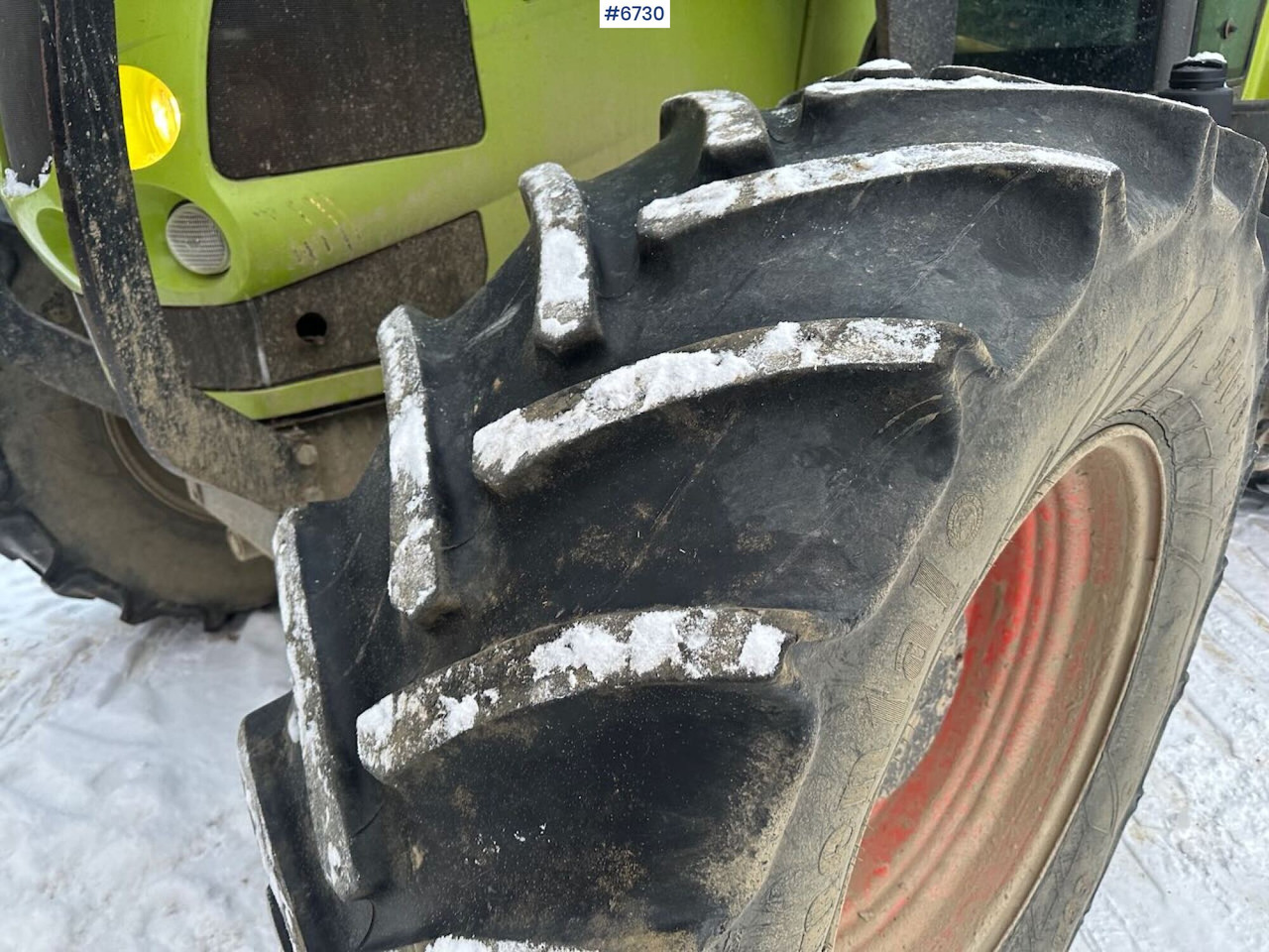 Traktör 2007 Claas Ares 697 4x4 with front loader. SEE VIDEO.: fotoğraf 11 Traktör 2007 Claas Ares 697 4x4 with front loader. SEE VIDEO.: fotoğraf 11