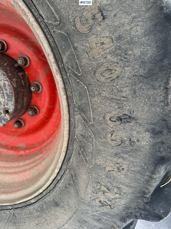 Traktör 2007 Claas Ares 697 4x4 with front loader. SEE VIDEO.: fotoğraf 12 Traktör 2007 Claas Ares 697 4x4 with front loader. SEE VIDEO.: fotoğraf 12