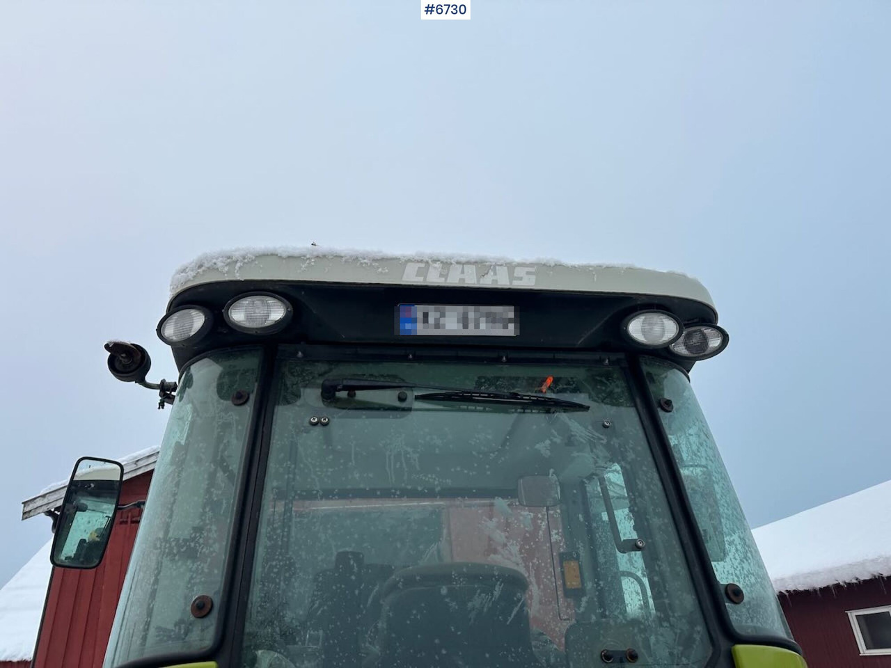 Traktör 2007 Claas Ares 697 4x4 with front loader. SEE VIDEO.: fotoğraf 15 Traktör 2007 Claas Ares 697 4x4 with front loader. SEE VIDEO.: fotoğraf 15