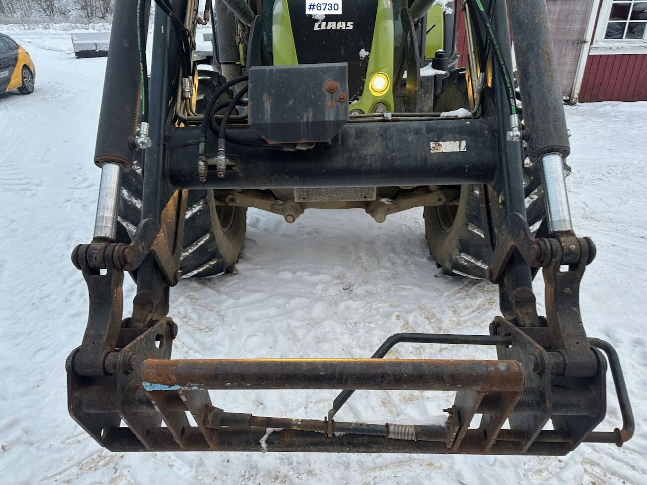 Traktör 2007 Claas Ares 697 4x4 with front loader. SEE VIDEO.: fotoğraf 8 Traktör 2007 Claas Ares 697 4x4 with front loader. SEE VIDEO.: fotoğraf 8