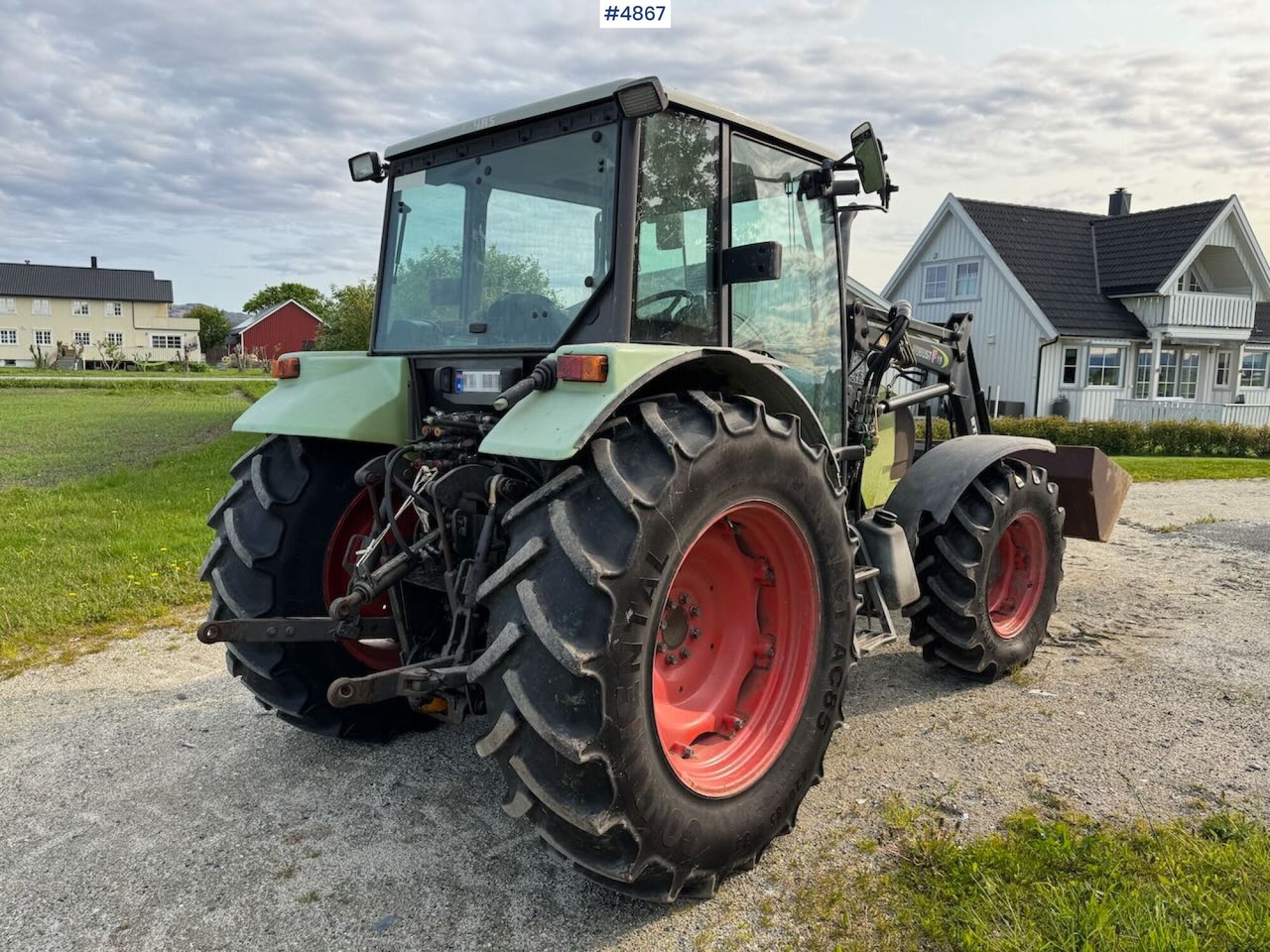 2007 Claas Celtis 446 with front loader, pallet forks, and bucket - Traktör: fotoğraf 5 2007 Claas Celtis 446 with front loader, pallet forks, and bucket - Traktör: fotoğraf 5