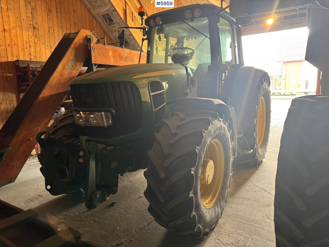 2007 John Deere 6930 w/ Front loader, hydraulics and Front PTO. Rep object. - Traktör: fotoğraf 1 2007 John Deere 6930 w/ Front loader, hydraulics and Front PTO. Rep object. - Traktör: fotoğraf 1