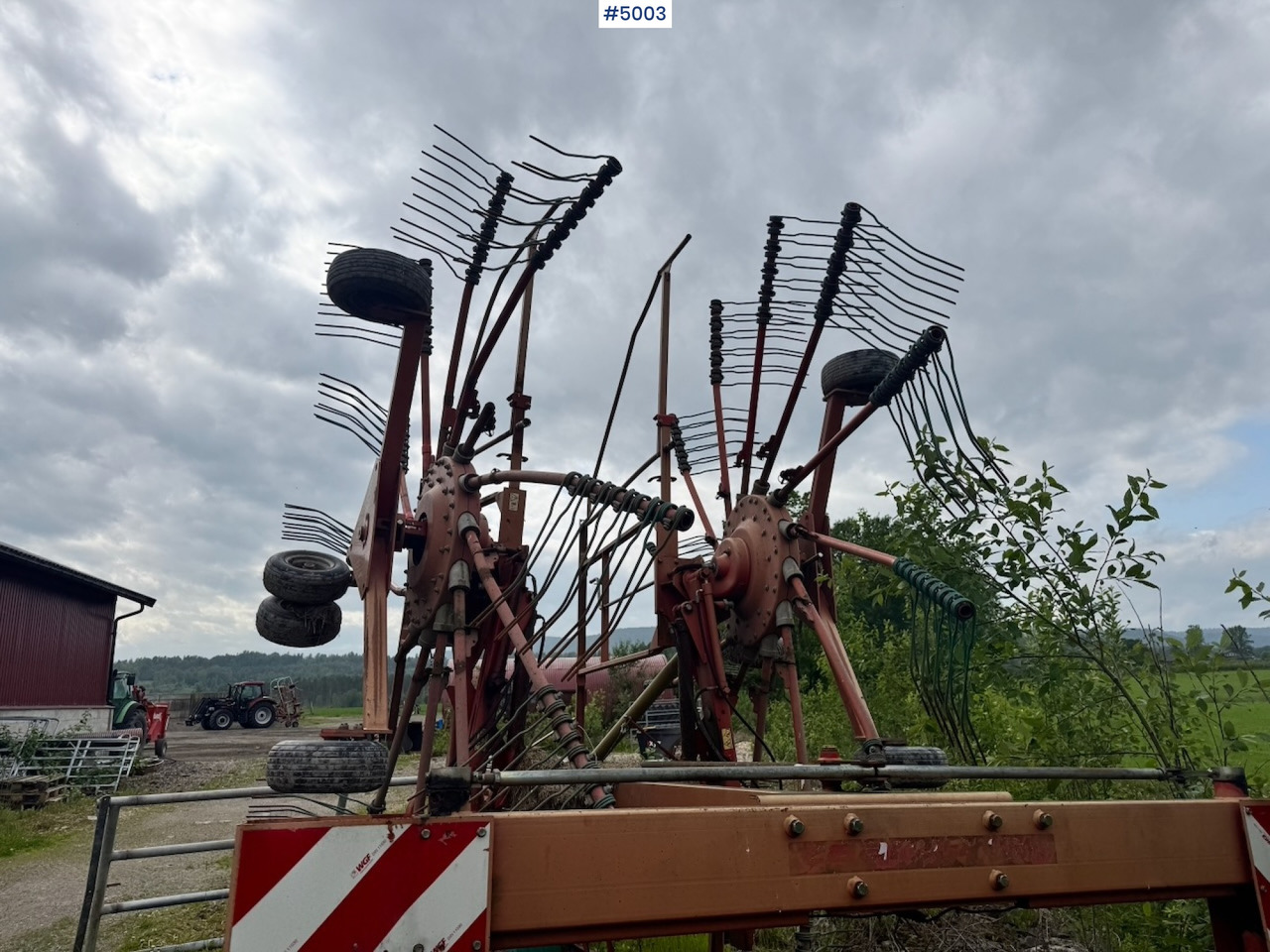 2007 Kverneland Taarup 9184C Collector harrow - Saman makinesi: fotoğraf 4 2007 Kverneland Taarup 9184C Collector harrow - Saman makinesi: fotoğraf 4