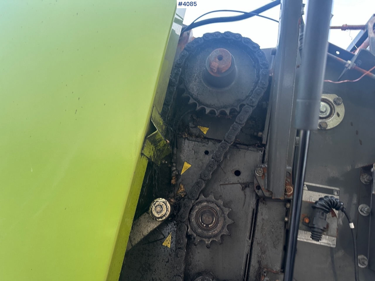 Saman makinesi 2008 Claas Rollant 354 Rotocut round baler. small repair object: fotoğraf 19