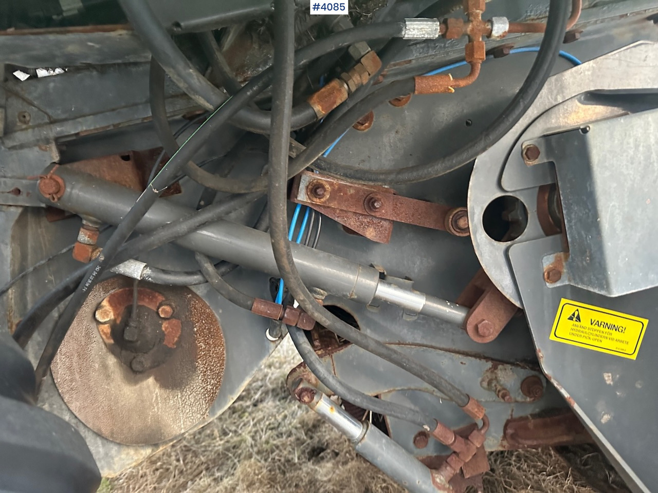 Saman makinesi 2008 Claas Rollant 354 Rotocut round baler. small repair object: fotoğraf 13