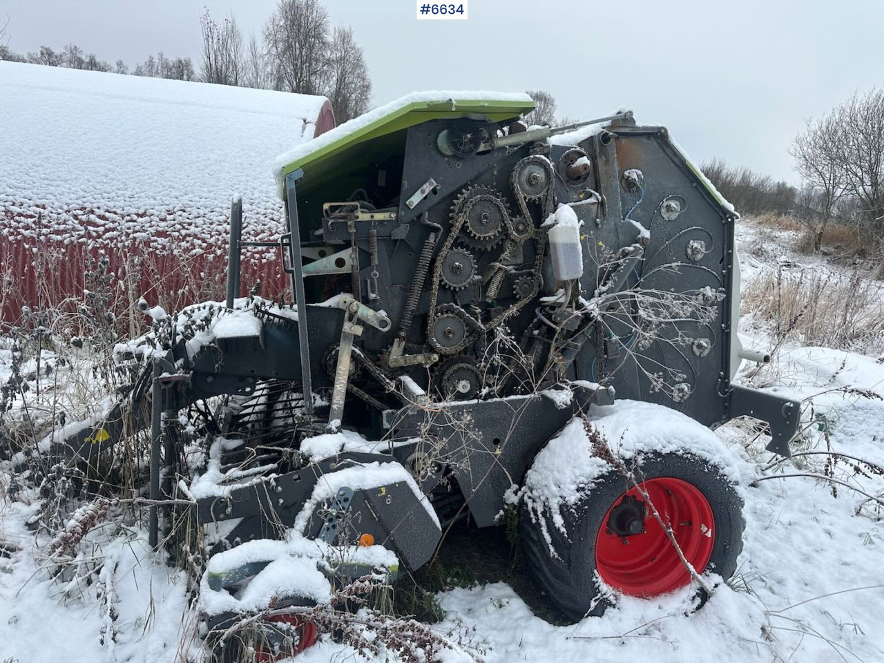 2008 Claas Rollant 354 round baler. w/Low usage. REP.OBJECT. - Saman makinesi: fotoğraf 5 2008 Claas Rollant 354 round baler. w/Low usage. REP.OBJECT. - Saman makinesi: fotoğraf 5