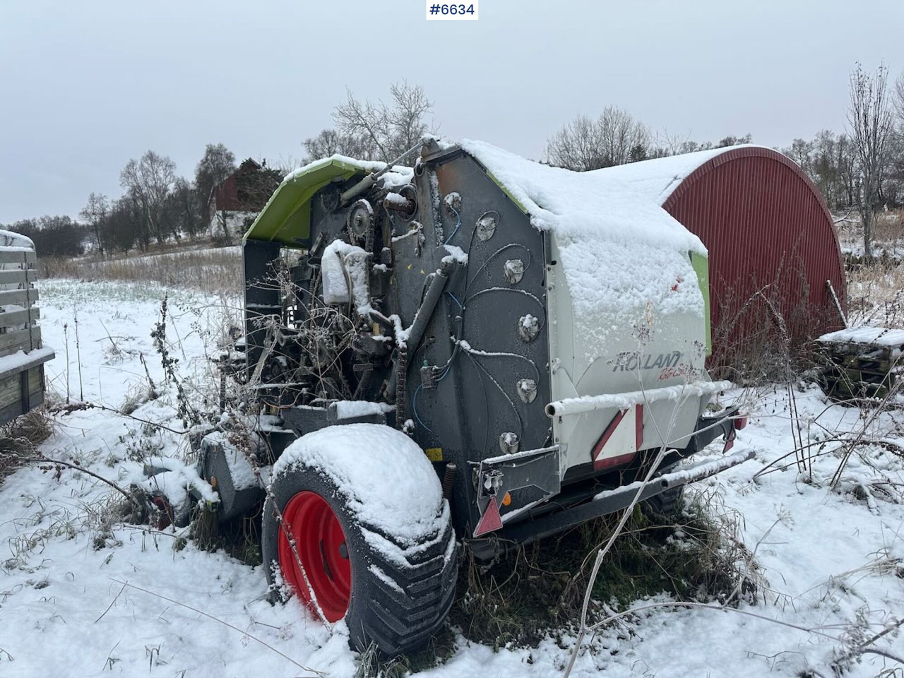 2008 Claas Rollant 354 round baler. w/Low usage. REP.OBJECT. - Saman makinesi: fotoğraf 4 2008 Claas Rollant 354 round baler. w/Low usage. REP.OBJECT. - Saman makinesi: fotoğraf 4