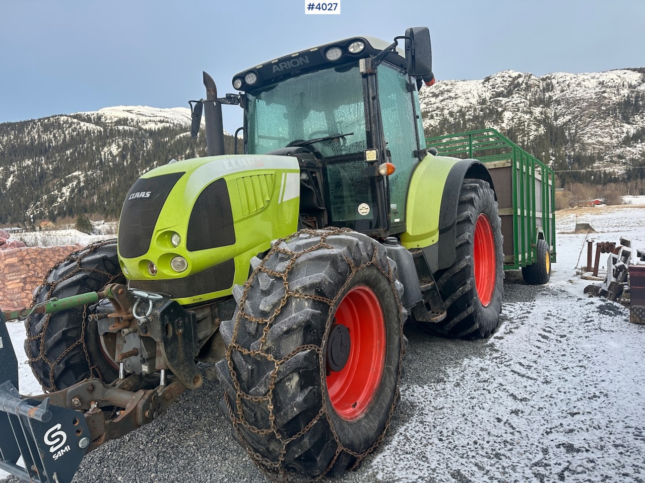 2010 Claas Arion 640 4x4 Tractor - Traktör: fotoğraf 4 2010 Claas Arion 640 4x4 Tractor - Traktör: fotoğraf 4