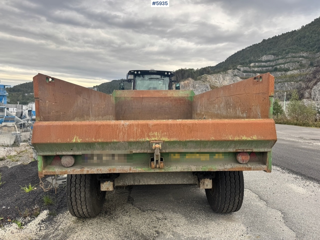 2011 Foss Eik Dumper Trailer. - Damperli traktör römorku: fotoğraf 4 2011 Foss Eik Dumper Trailer. - Damperli traktör römorku: fotoğraf 4