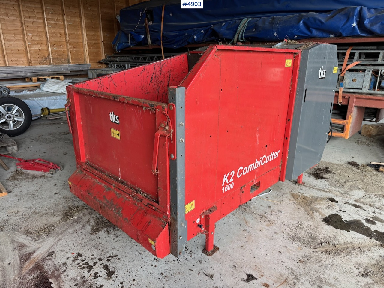 2011 TKS Combi Cutter 1600 - Saman makinesi: fotoğraf 3 2011 TKS Combi Cutter 1600 - Saman makinesi: fotoğraf 3