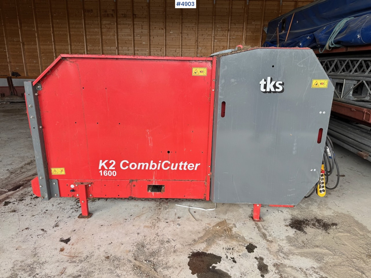 2011 TKS Combi Cutter 1600 - Saman makinesi: fotoğraf 2 2011 TKS Combi Cutter 1600 - Saman makinesi: fotoğraf 2