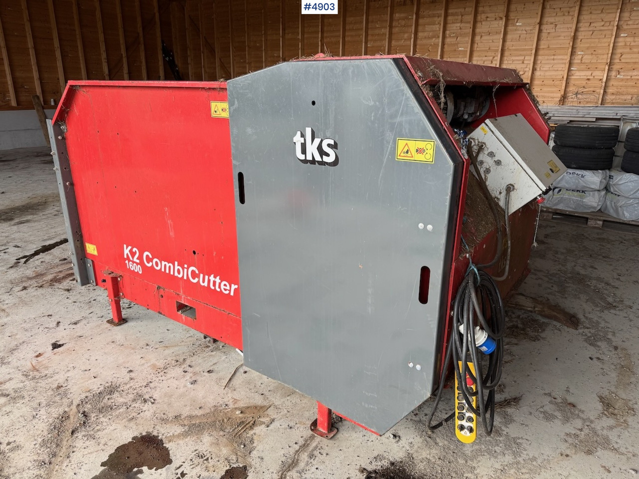 2011 TKS Combi Cutter 1600 - Saman makinesi: fotoğraf 1 2011 TKS Combi Cutter 1600 - Saman makinesi: fotoğraf 1