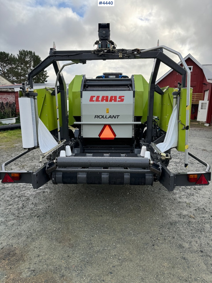2012 Claas 375 Rollant uniwrap. Few balls - Saman makinesi: fotoğraf 3 2012 Claas 375 Rollant uniwrap. Few balls - Saman makinesi: fotoğraf 3