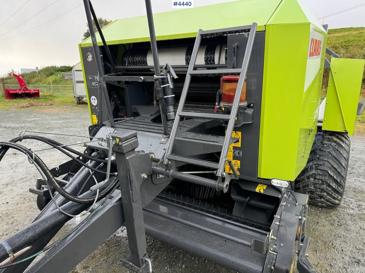 2012 Claas 375 Rollant uniwrap. Few balls - Saman makinesi: fotoğraf 5 2012 Claas 375 Rollant uniwrap. Few balls - Saman makinesi: fotoğraf 5