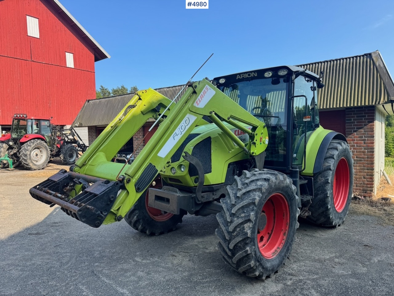 2012 Claas Arion 430 with Front Loader – 5000 Hours! - Traktör: fotoğraf 2 2012 Claas Arion 430 with Front Loader – 5000 Hours! - Traktör: fotoğraf 2