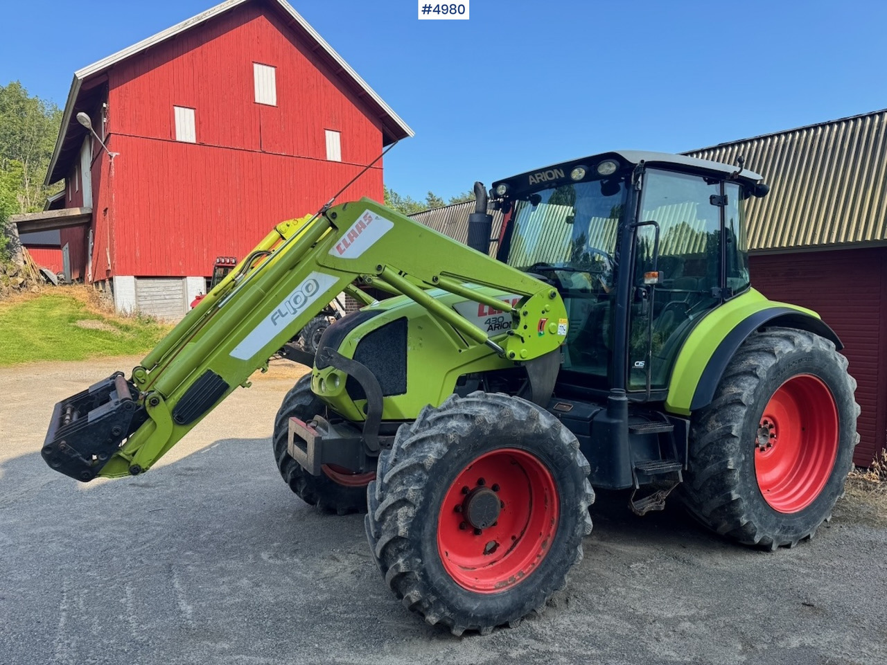 2012 Claas Arion 430 with Front Loader – 5000 Hours! - Traktör: fotoğraf 1 2012 Claas Arion 430 with Front Loader – 5000 Hours! - Traktör: fotoğraf 1