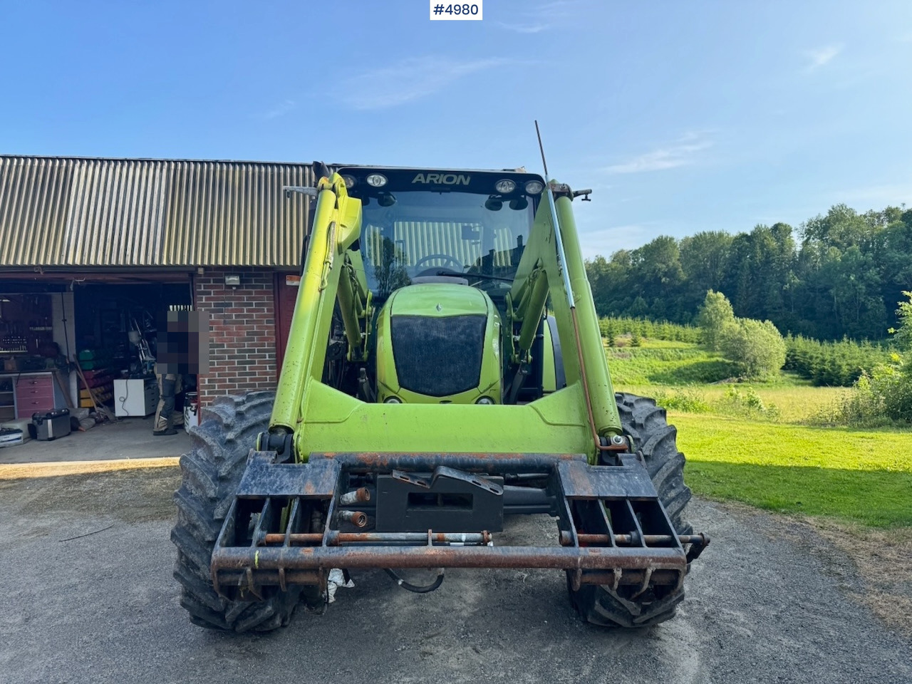 2012 Claas Arion 430 with Front Loader – 5000 Hours! - Traktör: fotoğraf 5 2012 Claas Arion 430 with Front Loader – 5000 Hours! - Traktör: fotoğraf 5