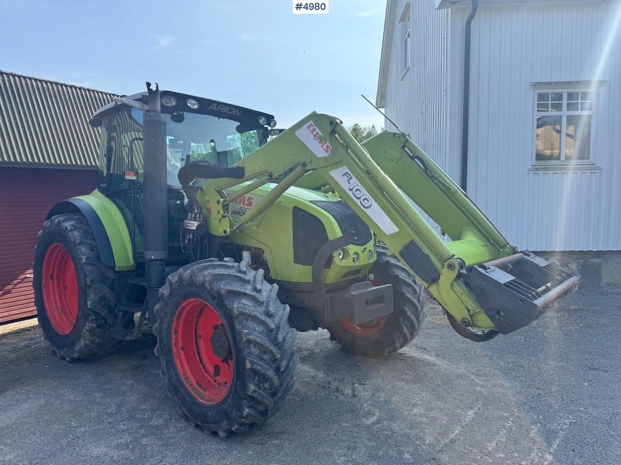 2012 Claas Arion 430 with Front Loader – 5000 Hours! - Traktör: fotoğraf 3 2012 Claas Arion 430 with Front Loader – 5000 Hours! - Traktör: fotoğraf 3
