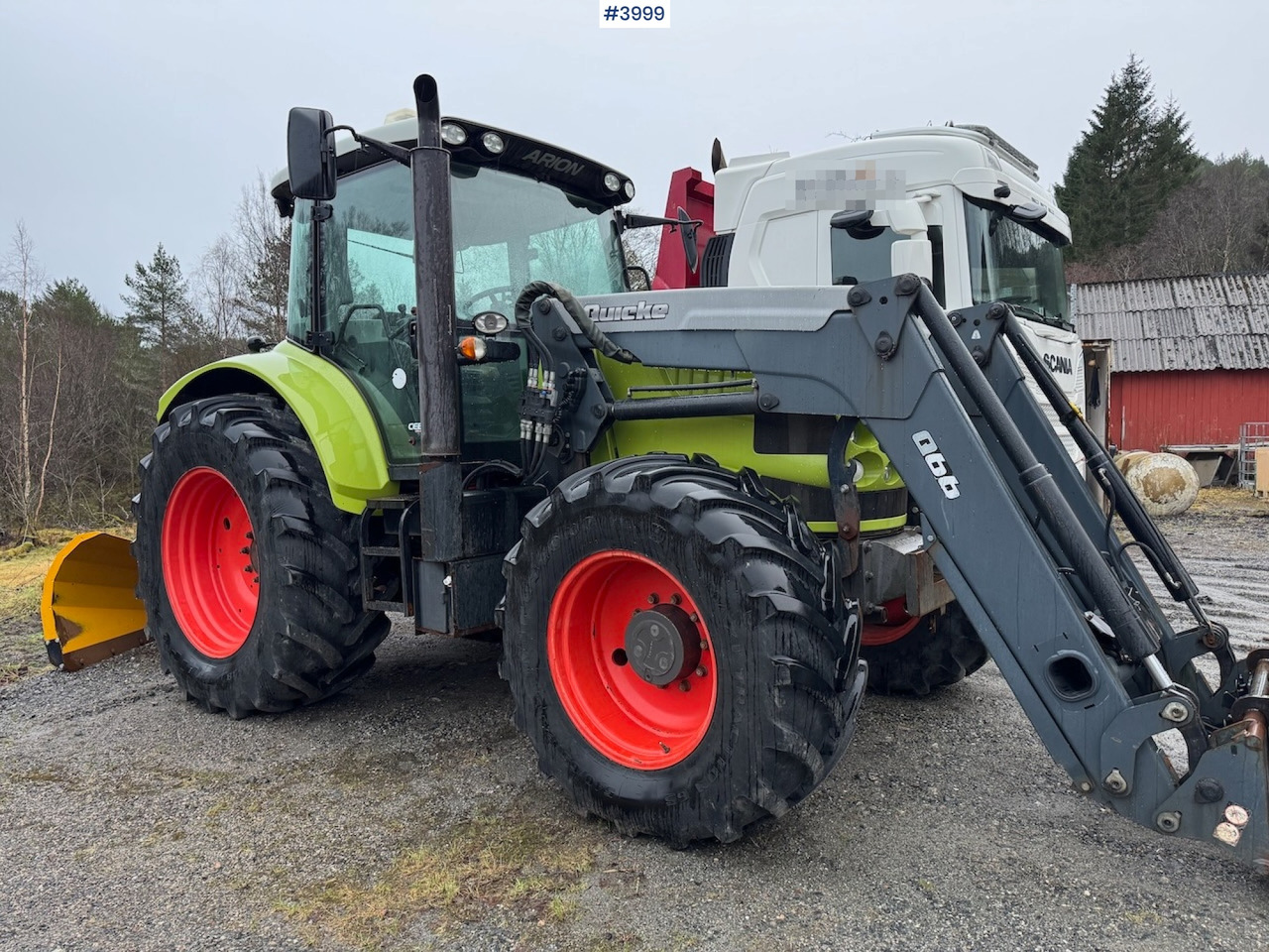 2012 Claas Arion 640 w/ front loader - Traktör: fotoğraf 3 2012 Claas Arion 640 w/ front loader - Traktör: fotoğraf 3