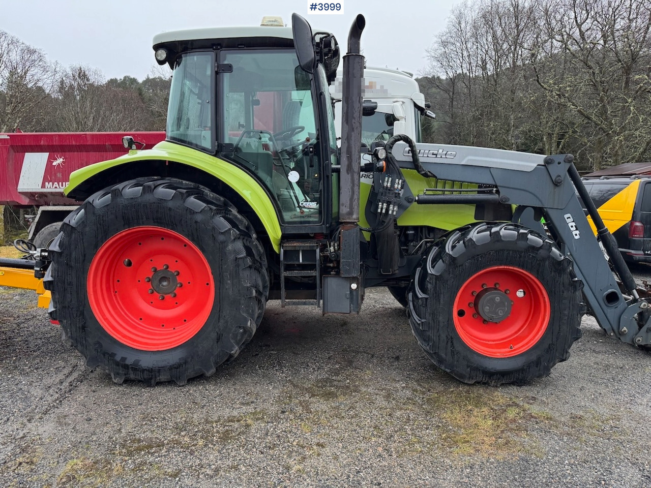 2012 Claas Arion 640 w/ front loader - Traktör: fotoğraf 4 2012 Claas Arion 640 w/ front loader - Traktör: fotoğraf 4