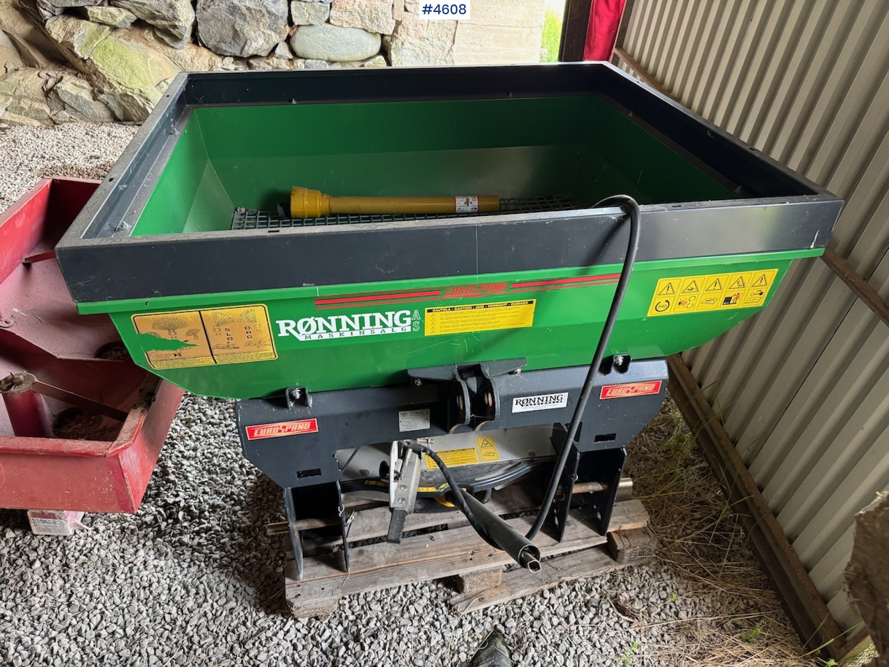 2012 EuroSpand Ercole Fertilizer Spreader - Gübre serpme makinesi: fotoğraf 4 2012 EuroSpand Ercole Fertilizer Spreader - Gübre serpme makinesi: fotoğraf 4
