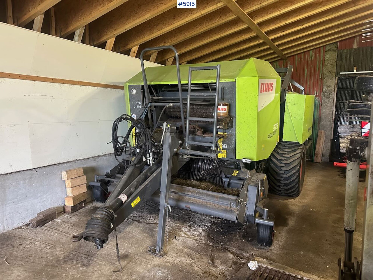 2014 Claas Rollant 375 uniwrap - Saman makinesi: fotoğraf 1 2014 Claas Rollant 375 uniwrap - Saman makinesi: fotoğraf 1