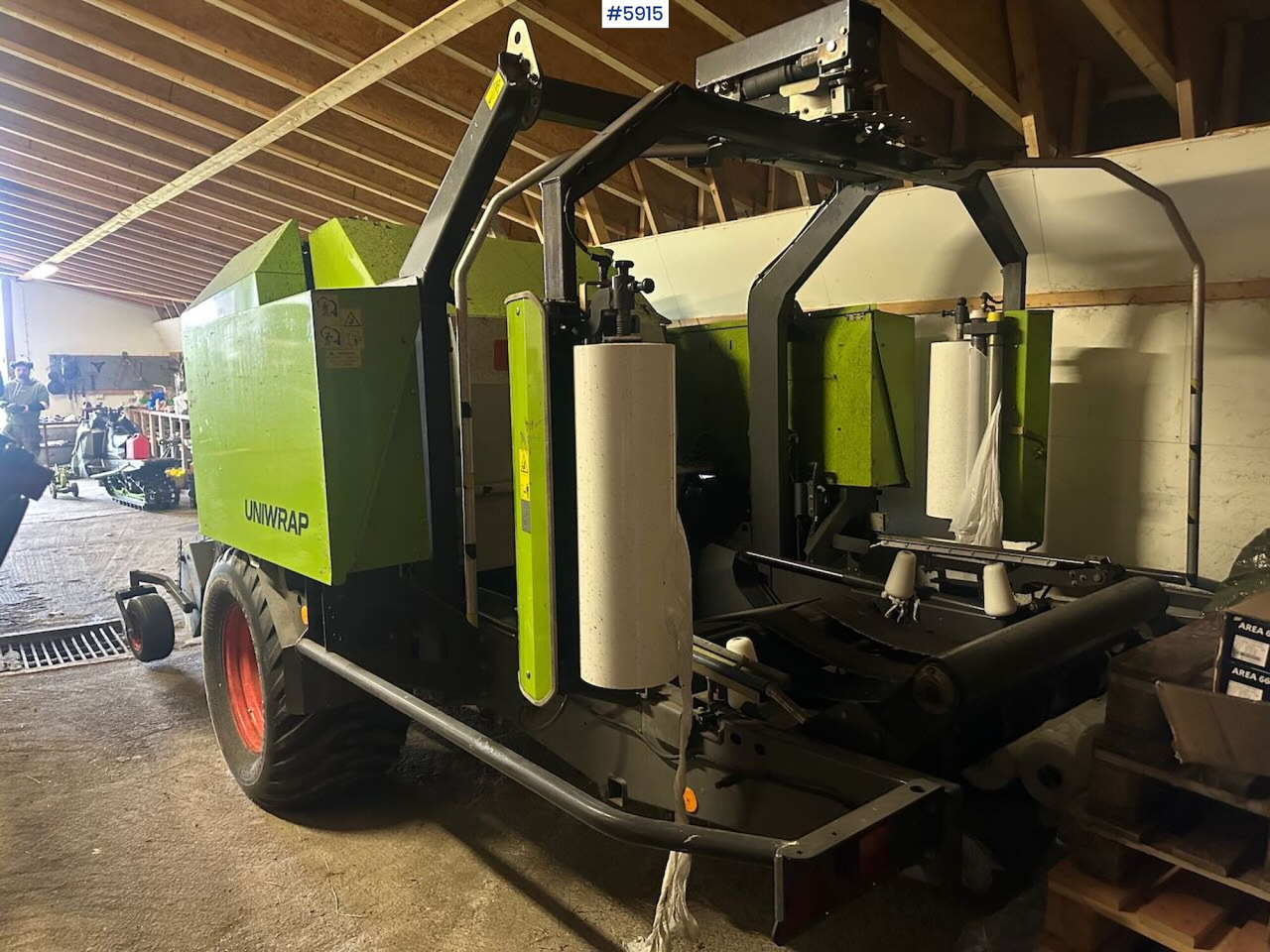 2014 Claas Rollant 375 uniwrap - Saman makinesi: fotoğraf 2 2014 Claas Rollant 375 uniwrap - Saman makinesi: fotoğraf 2