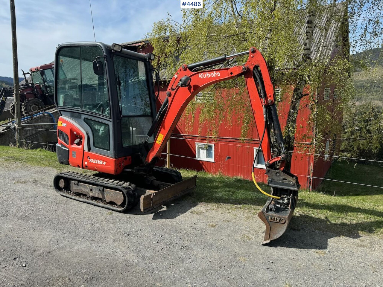2014 Kubota KX019 Mini excavator with two buckets - Ekskavatör: fotoğraf 4 2014 Kubota KX019 Mini excavator with two buckets - Ekskavatör: fotoğraf 4