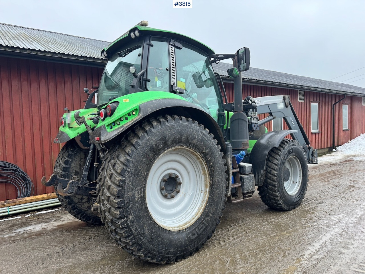 2015 Deutz-fahr 6190 Agrotron w/ Front loader, Front PTO and 2 sets of tires. - Traktör: fotoğraf 4 2015 Deutz-fahr 6190 Agrotron w/ Front loader, Front PTO and 2 sets of tires. - Traktör: fotoğraf 4